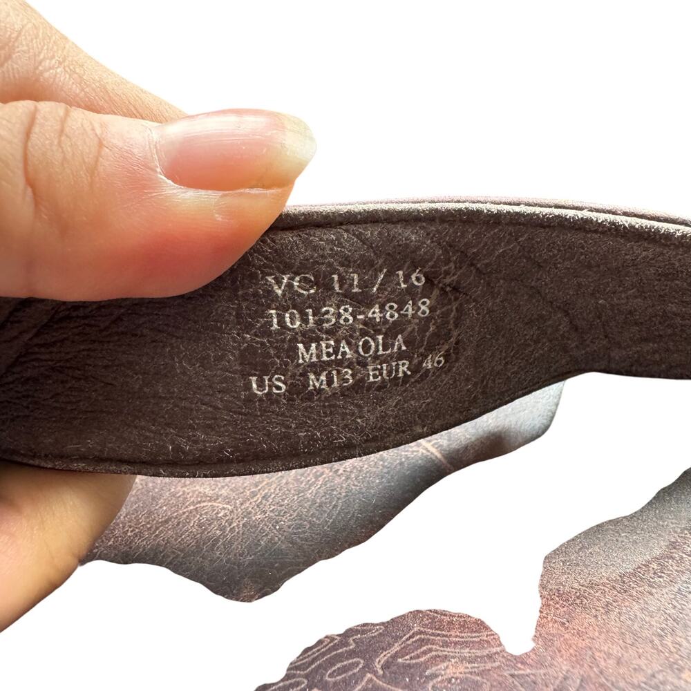 OluKai Mea Ola Men's Leather Beach Sandals - Picture 5 of 6